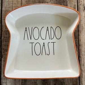 Rae Dunn Artisan Collection by Magenta Avocado Toast Dish